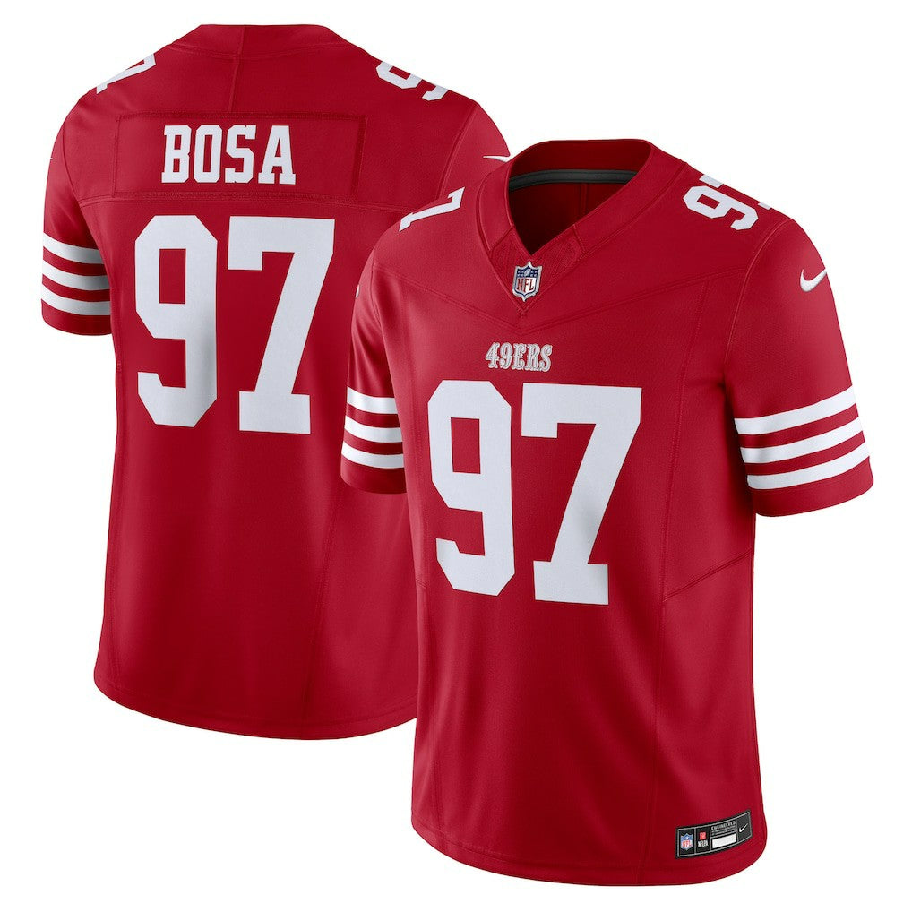 Nick Bosa San Francisco 49ers Vapor F.U.S.E. Limited Jersey Scarlet - Nike