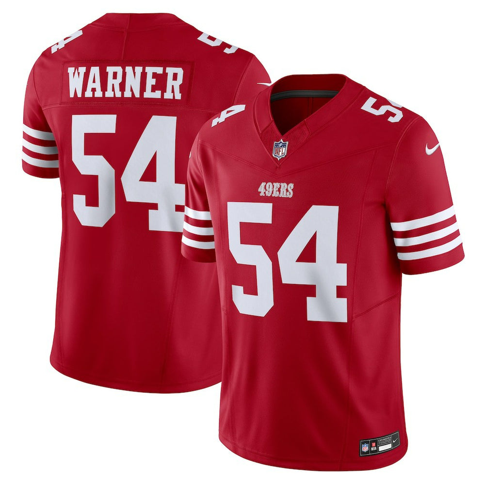 Fred Warner San Francisco 49ers Vapor F.U.S.E. Limited Jersey Scarlet - Nike