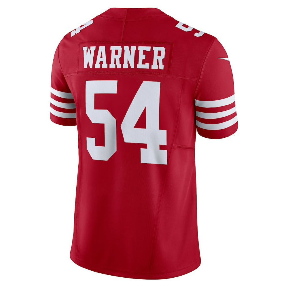 Fred Warner San Francisco 49ers Vapor F.U.S.E. Limited Jersey Scarlet - Nike