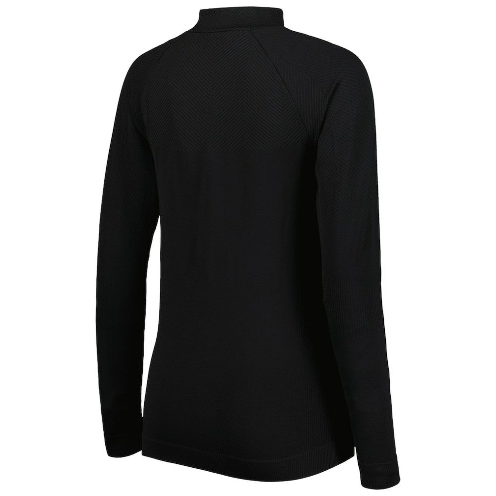 Houston Astros Levelwear Women's Verse Asymmetrical Raglan Tri-Blend Quarter-Zip Jacket Clearance