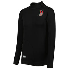 Boston Red Sox Levelwear Women's Verse Asymmetrical Raglan Tri-Blend Quarter-Zip Jacket Clearance