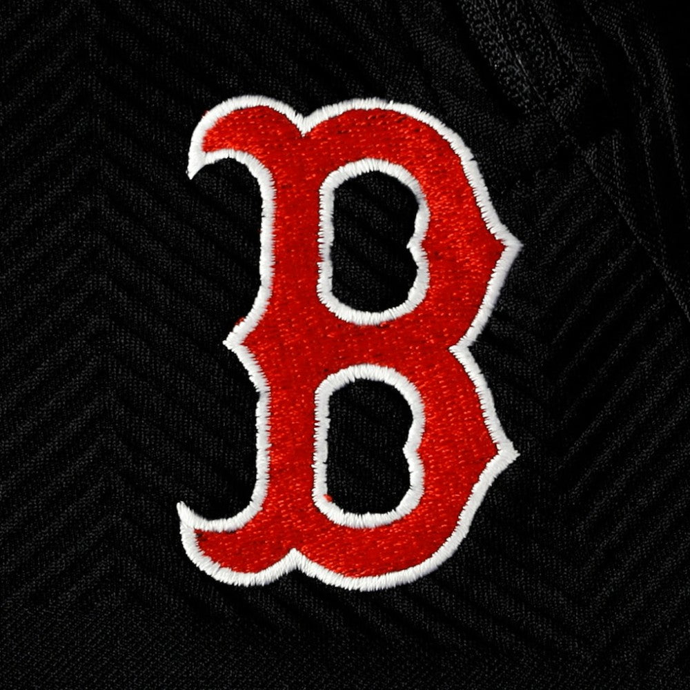 Boston Red Sox Levelwear Women's Verse Asymmetrical Raglan Tri-Blend Quarter-Zip Jacket Clearance