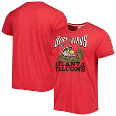 Atlanta Falcons Homage Dirty Birds Hyper Local Tri-Blend T-Shirt Red - NFL