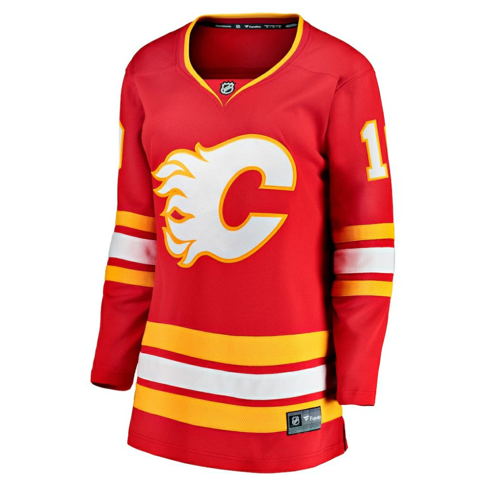 Jonathan Huberdeau Calgary Flames Fanatics Women's Home Breakaway Player Jersey - Red | NHL Jerseys