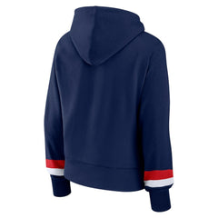Atlanta Braves Fanatics Women's Over Under Pullover Hoodie Sale