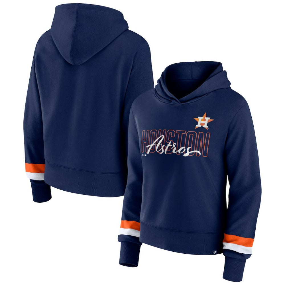 Houston Astros Fanatics Women's Over Under Pullover Hoodie discount