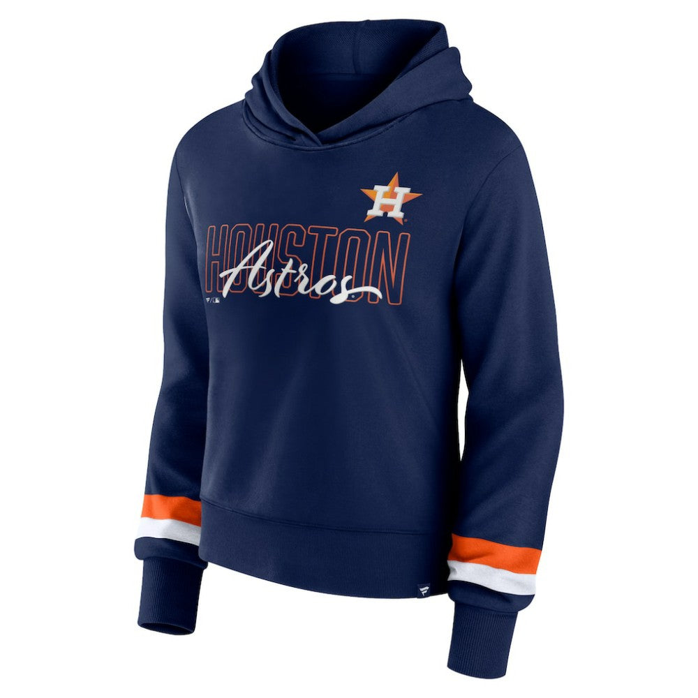 Houston Astros Fanatics Women's Over Under Pullover Hoodie discount