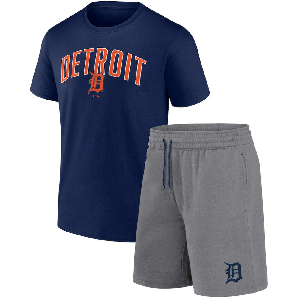 Detroit Tigers Fanatics Arch T-Shirt & Shorts Combo Set Near Me