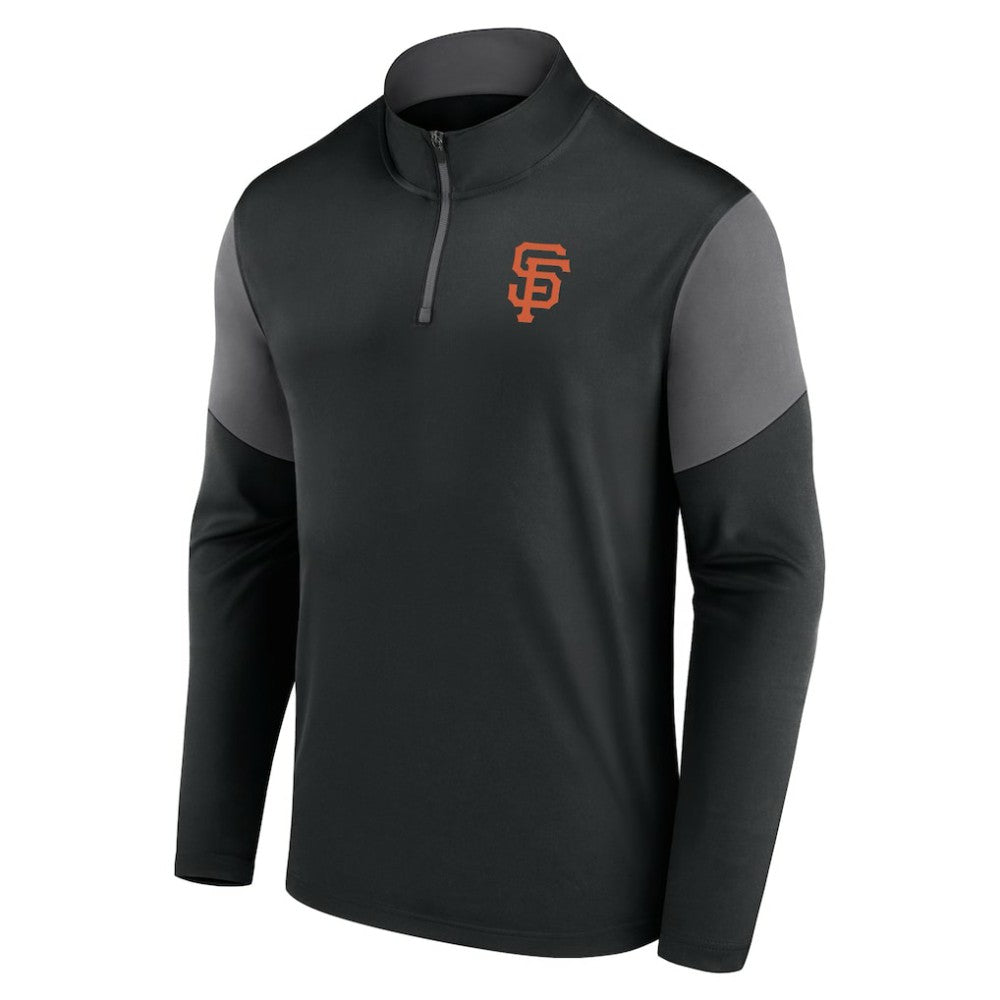 San Francisco Giants Fanatics Logo Quarter-Zip Top Lifestyle