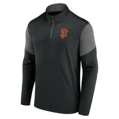 San Francisco Giants Fanatics Logo Quarter-Zip Top Lifestyle
