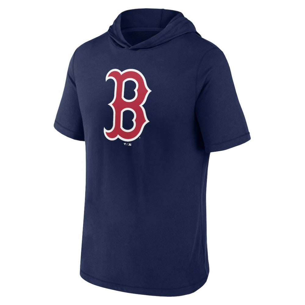 Boston Red Sox Fanatics Short Sleeve Hoodie T-Shirt Sale