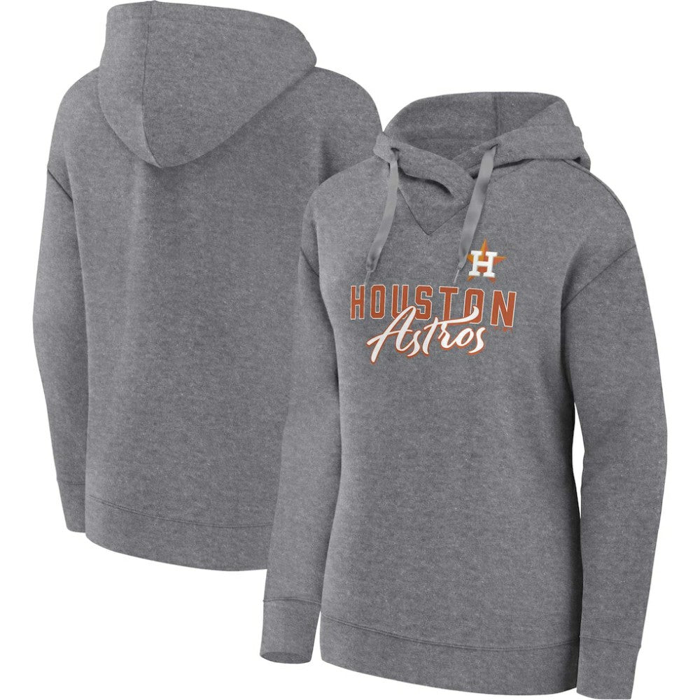 Houston Astros Fanatics Women's Script Favorite Lightweight Pullover Hoodie On Sale