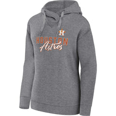 Houston Astros Fanatics Women's Script Favorite Lightweight Pullover Hoodie On Sale