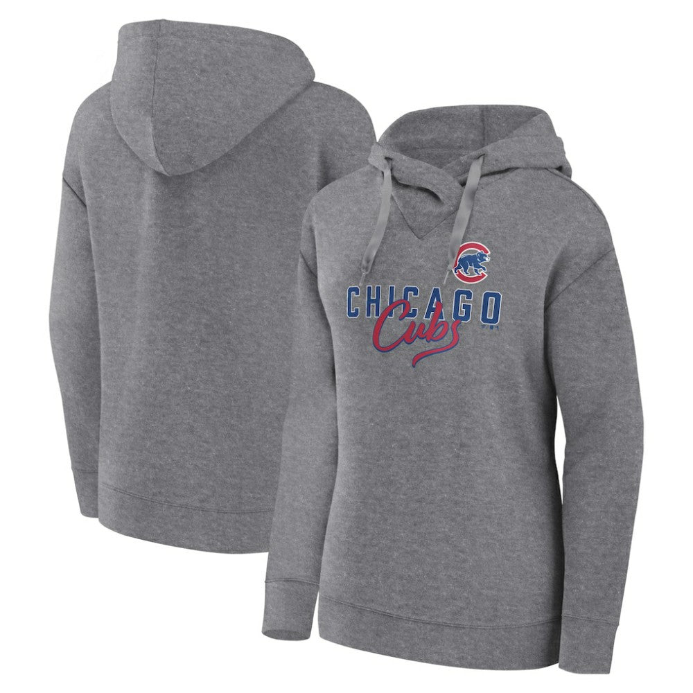 Chicago Cubs Fanatics Women's Script Favorite Lightweight Pullover Hoodie Clearance
