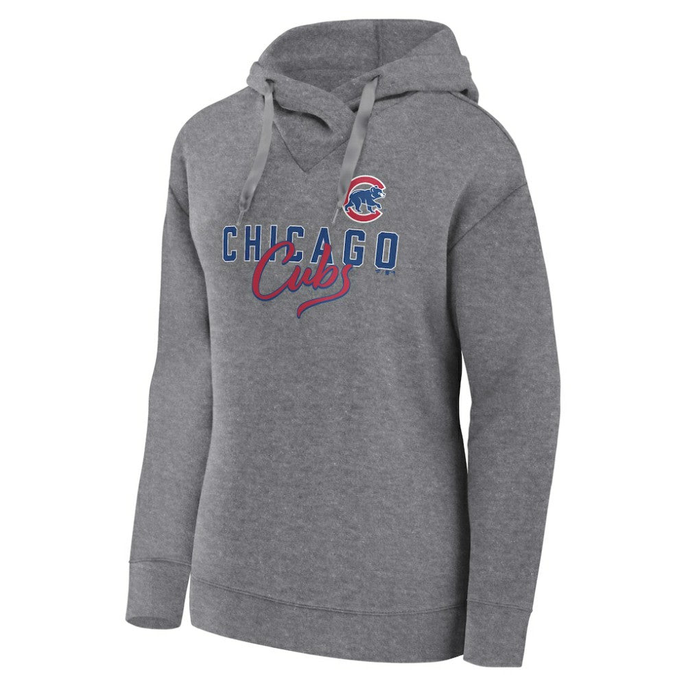 Chicago Cubs Fanatics Women's Script Favorite Lightweight Pullover Hoodie Clearance