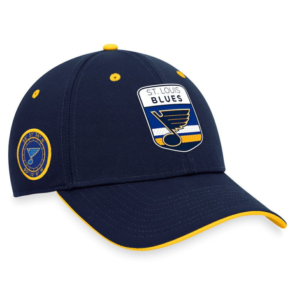 St. Louis Blues - Fanatics 2023 NHL Draft Flex Hat Navy
