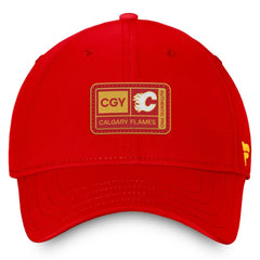 Calgary Flames - Fanatics Authentic Pro Training Camp Flex Hat – Red