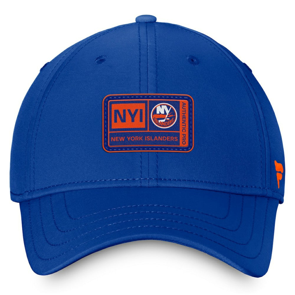New York Islanders - Fanatics Authentic Pro Training Camp Flex Hat – Royal