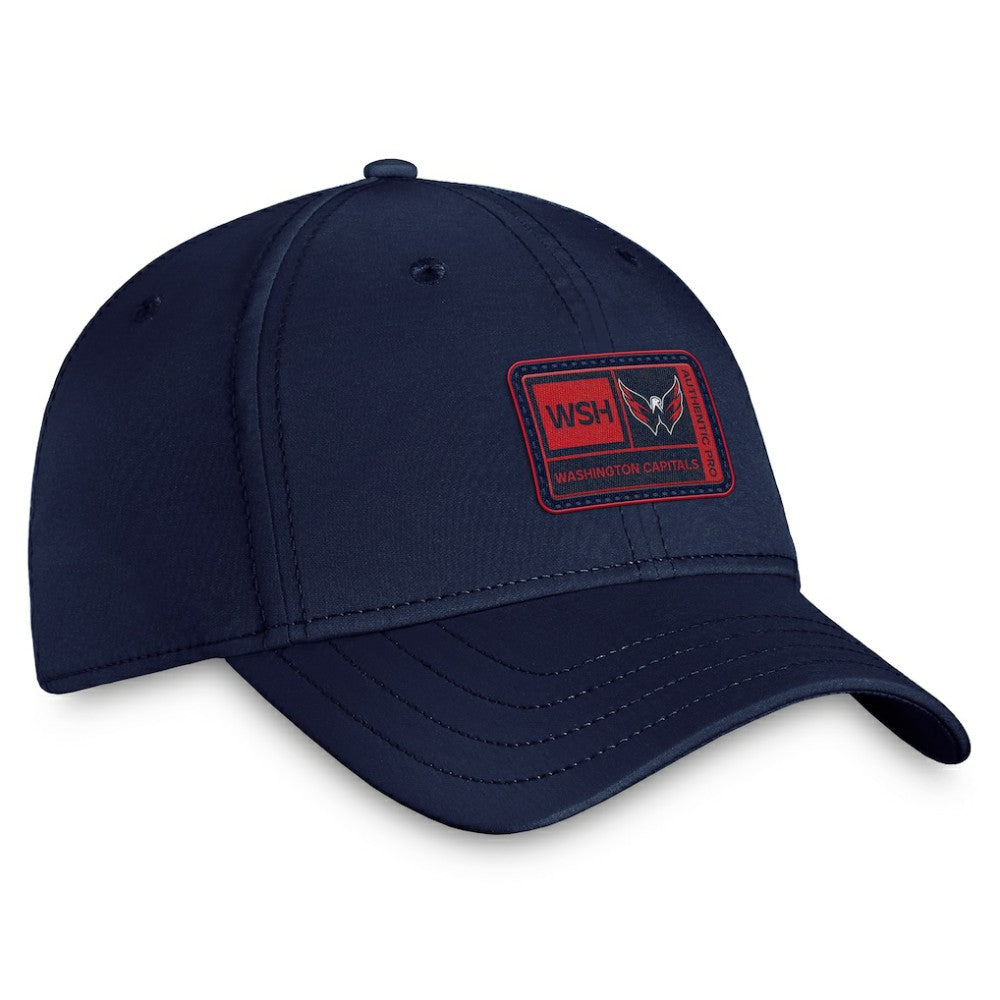 Washington Capitals Fanatics Authentic Pro Training Camp Flex Hat – Navy