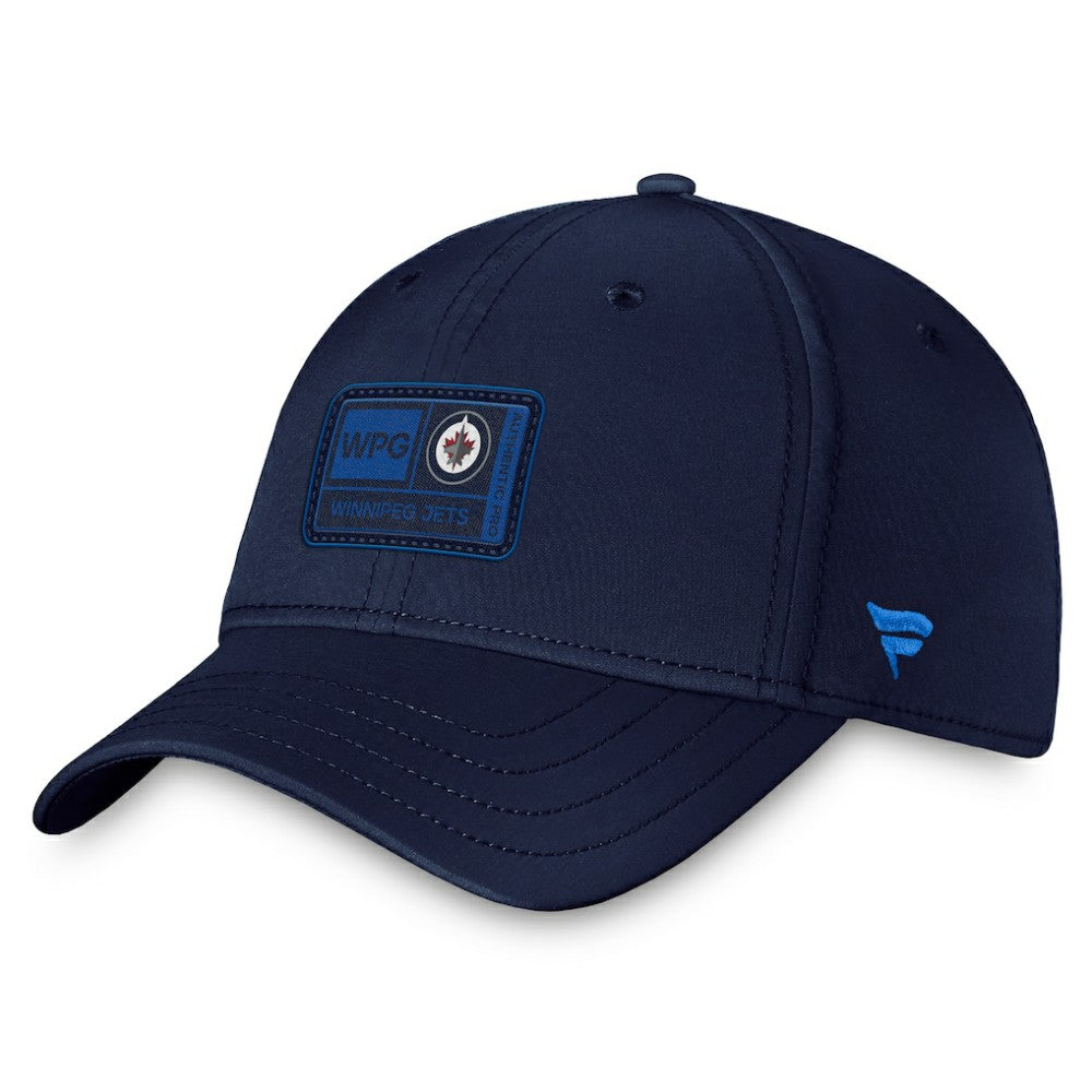 Winnipeg Jets - Fanatics Authentic Pro Training Camp Flex Hat – Navy
