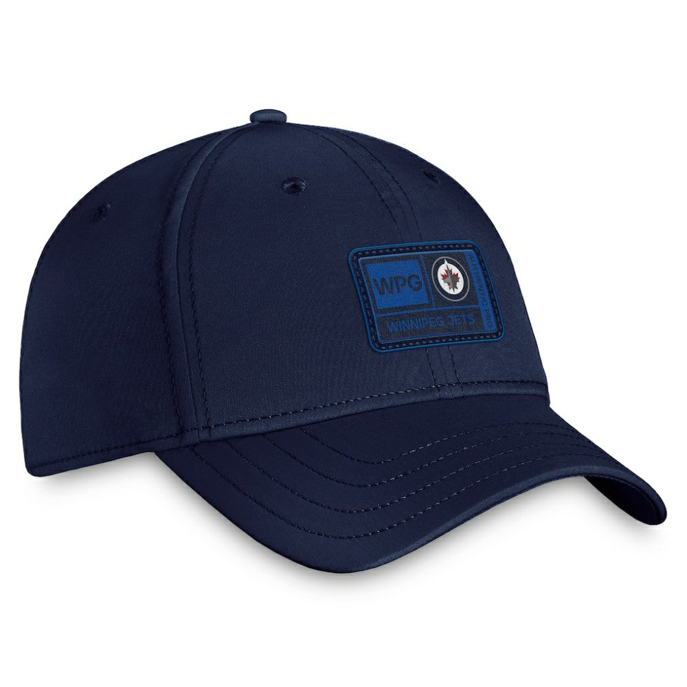 Winnipeg Jets - Fanatics Authentic Pro Training Camp Flex Hat – Navy