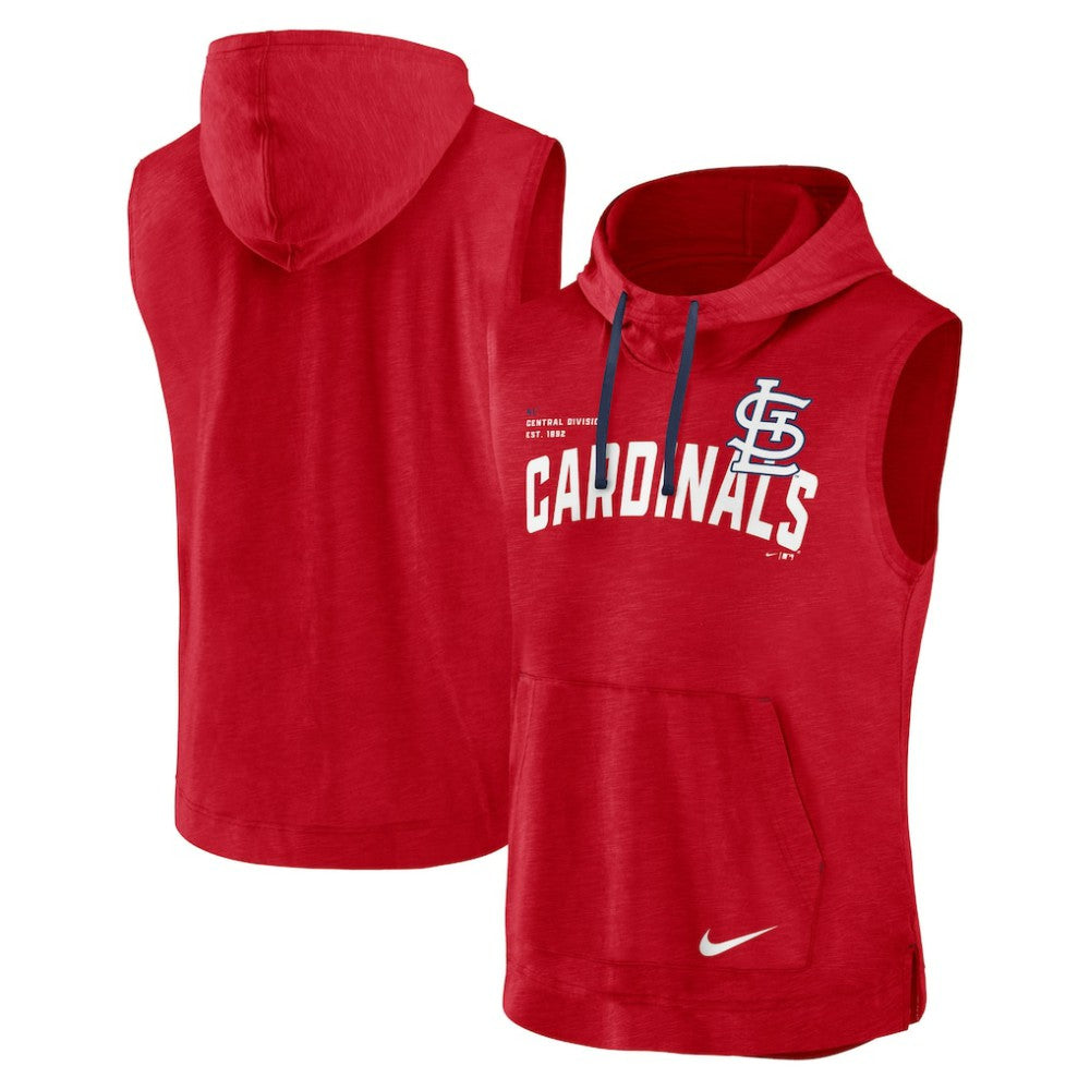St. Louis Cardinals Nike Athletic Sleeveless Hooded T-Shirt Lifestyle