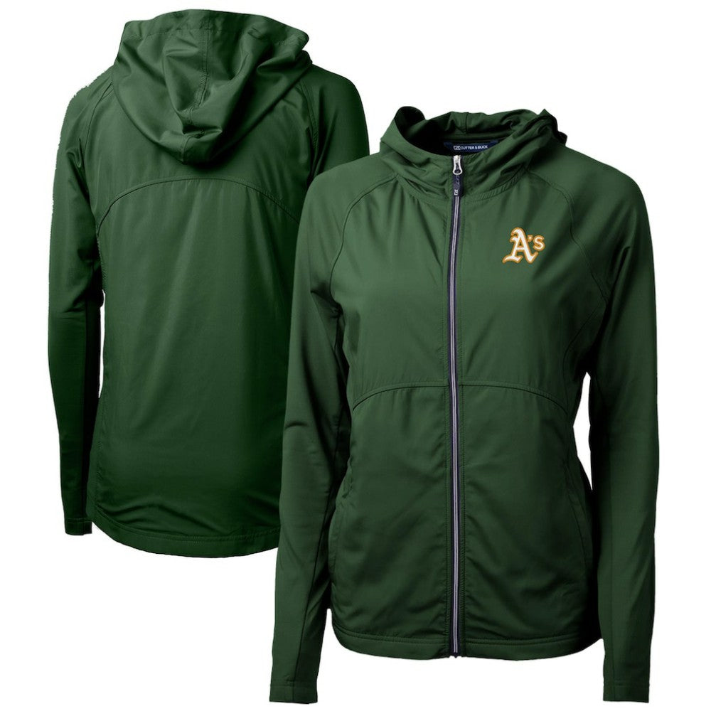 Athletics Cutter & Buck Women's Adapt Eco Knit Hybrid Recycled Full-Zip Hoodie discount