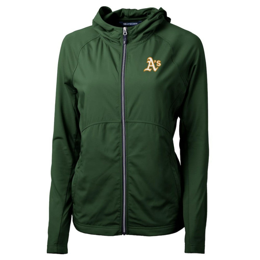 Athletics Cutter & Buck Women's Adapt Eco Knit Hybrid Recycled Full-Zip Hoodie discount