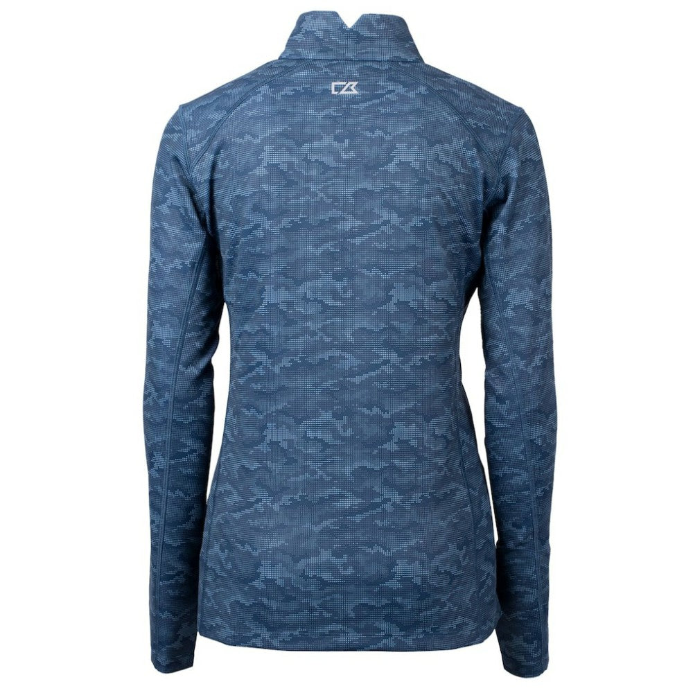 Philadelphia Phillies Cutter & Buck Women's Traverse Camo Print Stretch Quarter-Zip Pullover Top Near Me