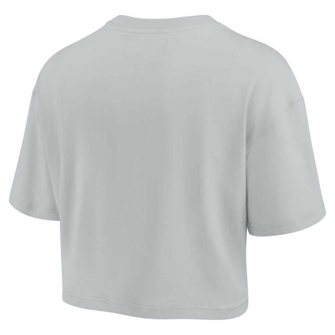 Green Bay Packers Women's Elements Super Soft Boxy Cropped T-Shirt Gray - Fanatics