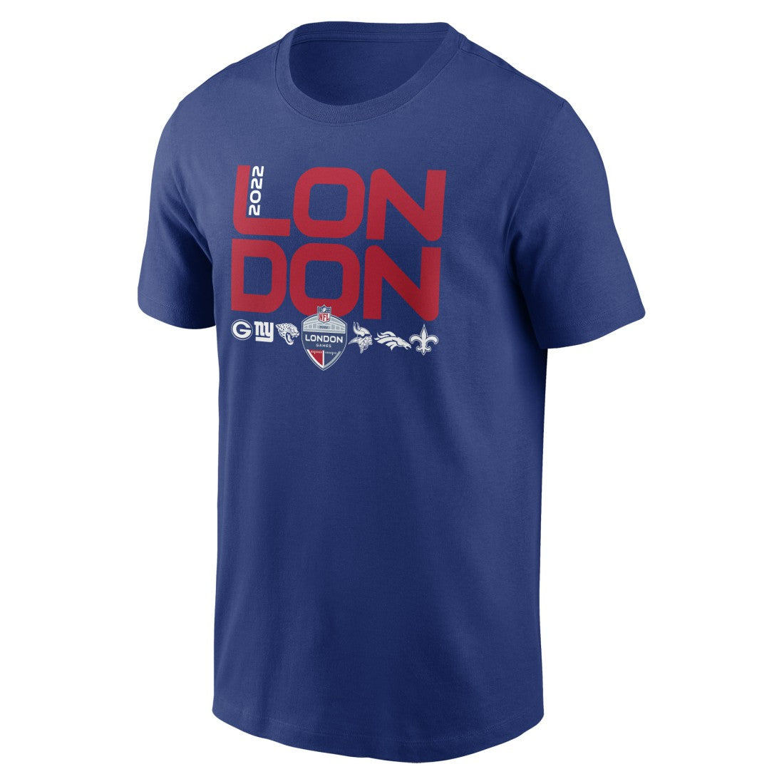 NFL Essential London Games T-Shirt Royal - Nike