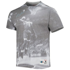 Mitchell & Ness - Larry Johnson Charlotte Hornets Above The Rim T-Shirt - Heather Gray