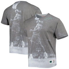 Mitchell & Ness - Michael Finley Dallas Mavericks Above The Rim T-Shirt - Heather Gray