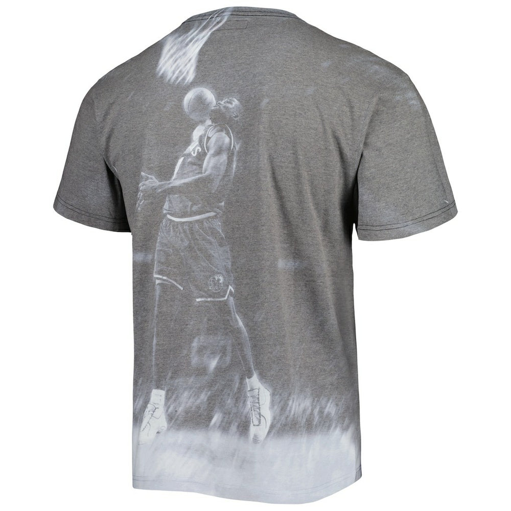 Mitchell & Ness - Michael Finley Dallas Mavericks Above The Rim T-Shirt - Heather Gray