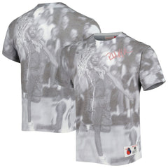 Mitchell & Ness - Rasheed Wallace Detroit Pistons Above The Rim T-Shirt - Heather Gray