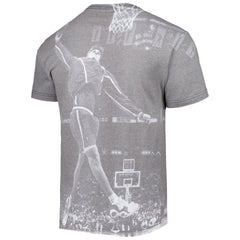 Mitchell & Ness - Brent Barry LA Clippers Above The Rim T-Shirt - Heather Gray