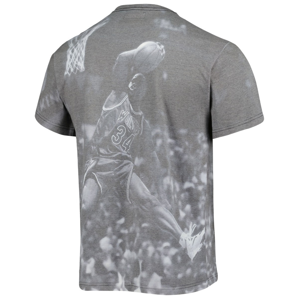 Mitchell & Ness - Isaiah Rider Minnesota Timberwolves Above The Rim T-Shirt - Gray