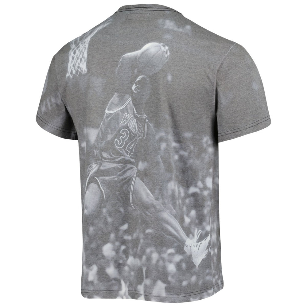 Mitchell & Ness - Isaiah Rider Minnesota Timberwolves Above The Rim T-Shirt - Gray