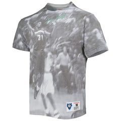 Mitchell & Ness - Kevin Garnett Minnesota Timberwolves Above The Rim T-Shirt - Heather Gray