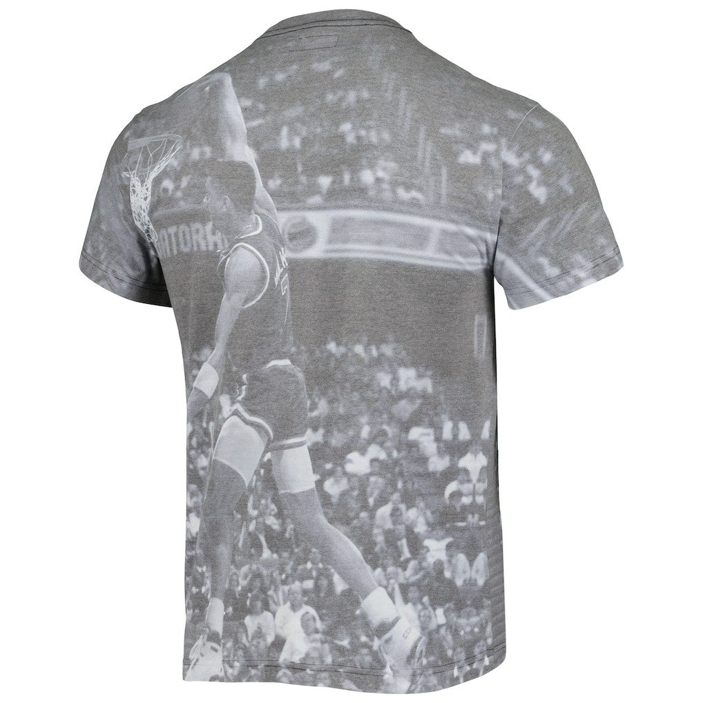 Mitchell & Ness - Kenny Walker New York Knicks Above The Rim T-Shirt - Heather Gray