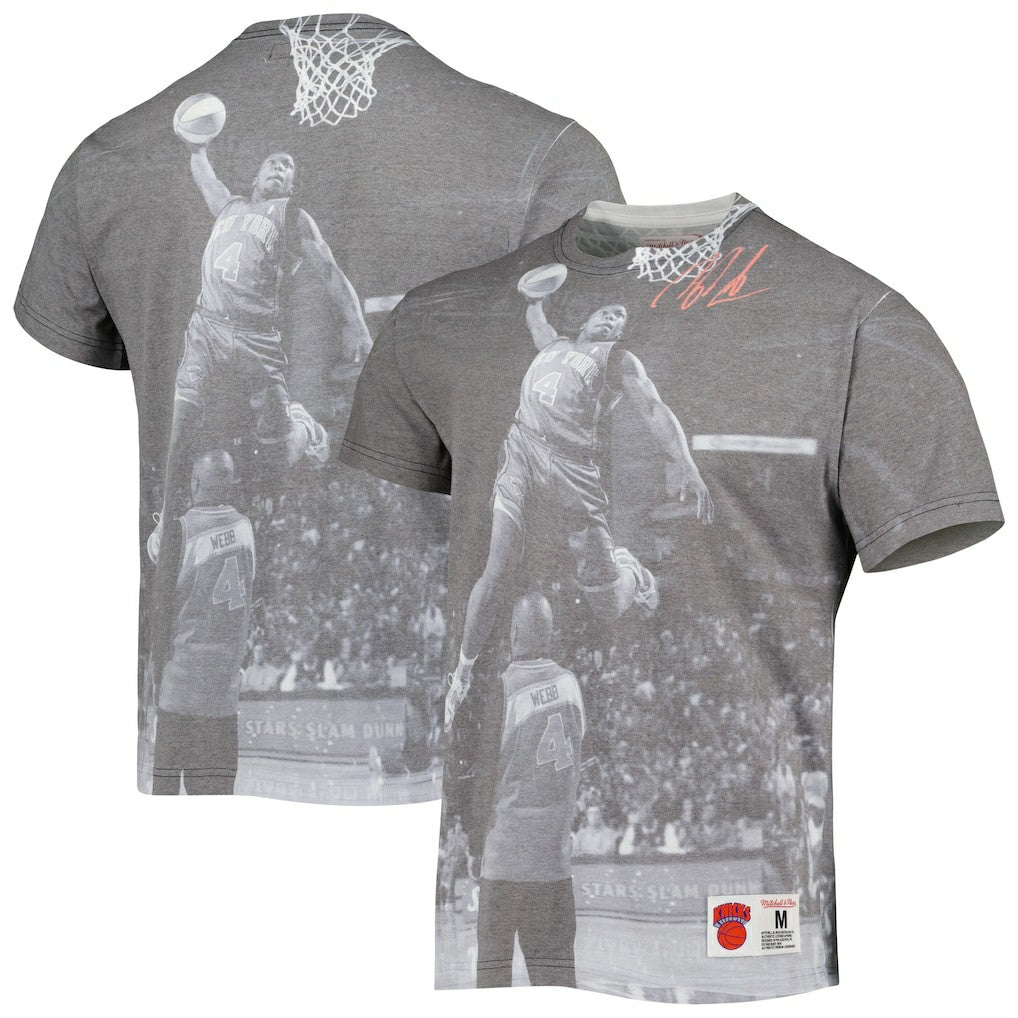 Mitchell & Ness - Nate Robinson New York Knicks Above The Rim T-Shirt - Gray
