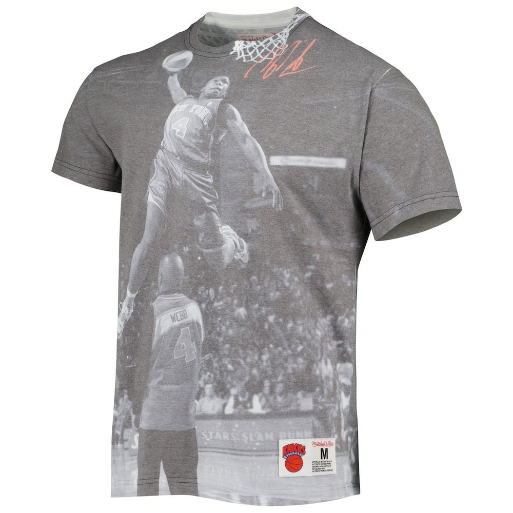 Mitchell & Ness - Nate Robinson New York Knicks Above The Rim T-Shirt - Gray