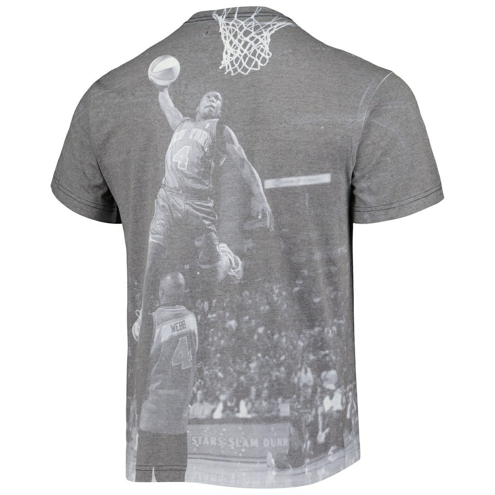 Mitchell & Ness - Nate Robinson New York Knicks Above The Rim T-Shirt - Gray