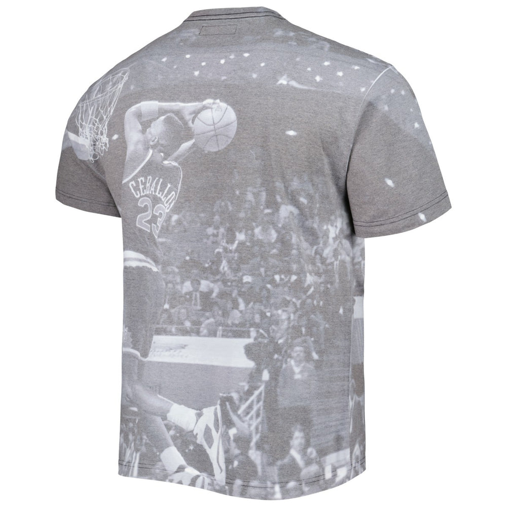Mitchell & Ness - Cedric Ceballos Phoenix Suns Above The Rim T-Shirt - Heather Gray