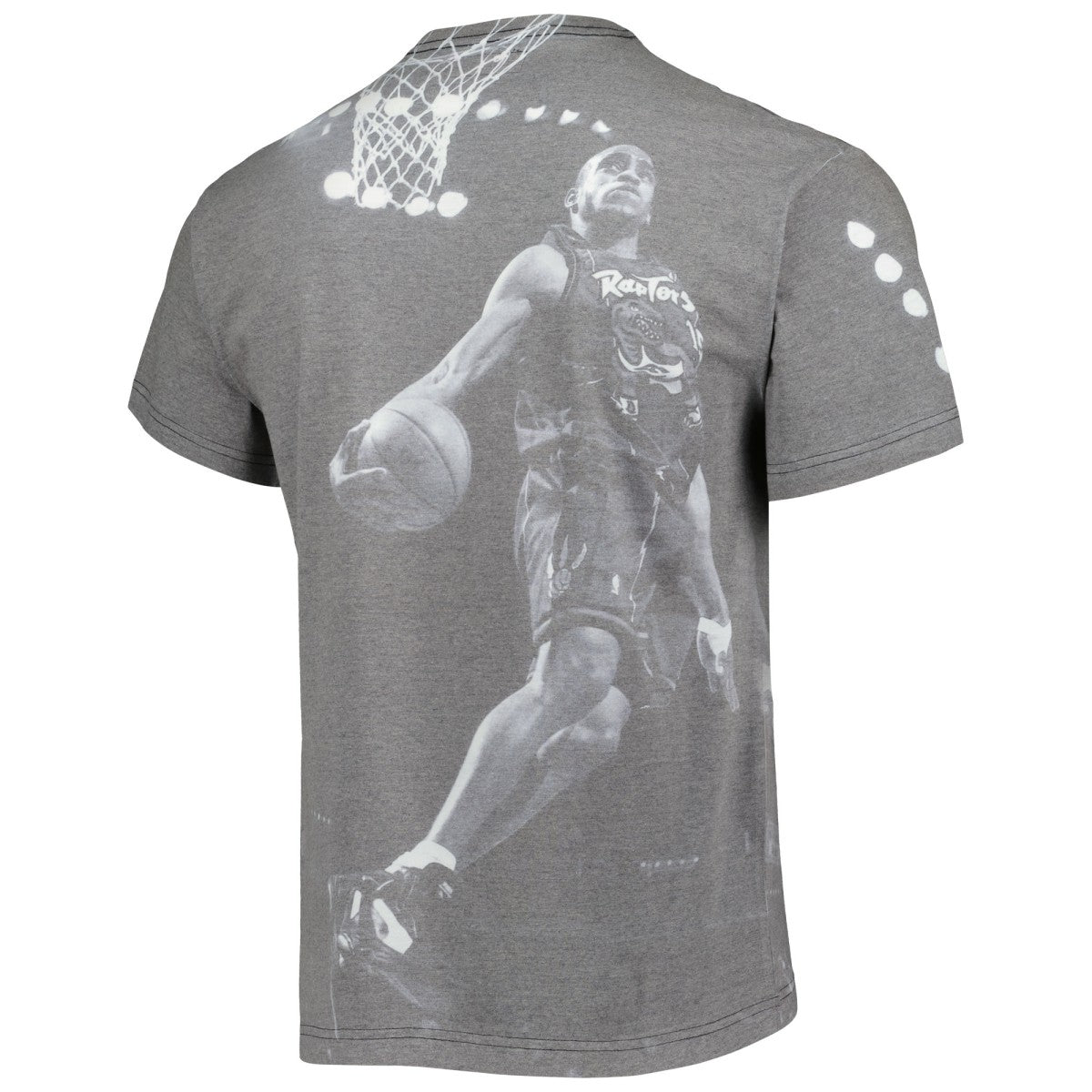 Mitchell & Ness - Vince Carter Toronto Raptors Above The Rim T-Shirt - Heather Gray