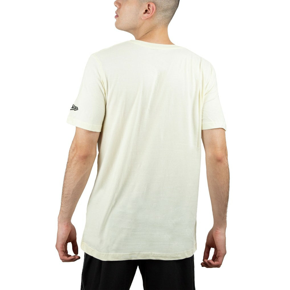 Dallas Cowboys New Era Chrome T-Shirt Cream - NFL