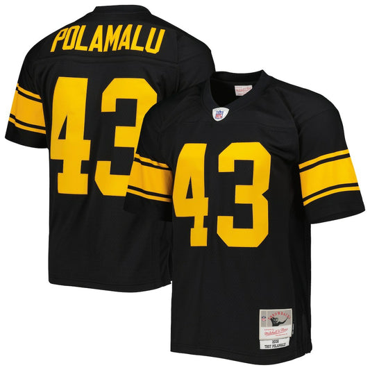 Troy Polamalu Pittsburgh Steelers Legacy Replica Jersey - Black on sale | NFL Jerseys