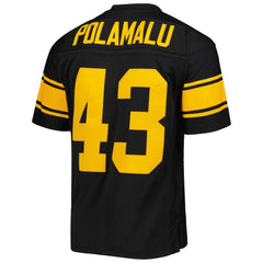 Troy Polamalu Pittsburgh Steelers Legacy Replica Jersey Black - Mitchell & Ness