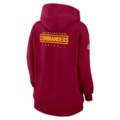 Washington Commanders Women's 2023 Sideline Club Fleece Pullover Hoodie Burgundy - Nike