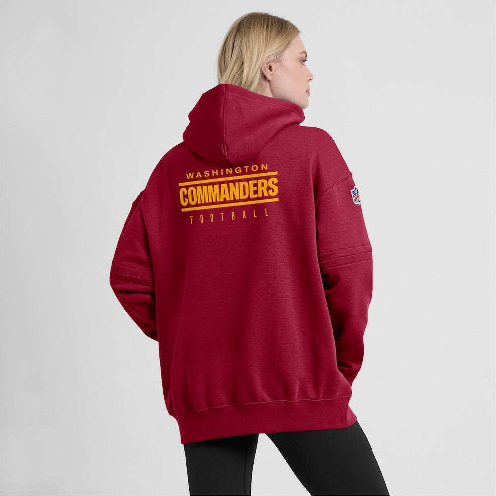 Washington Commanders Women's 2023 Sideline Club Fleece Pullover Hoodie Burgundy - Nike